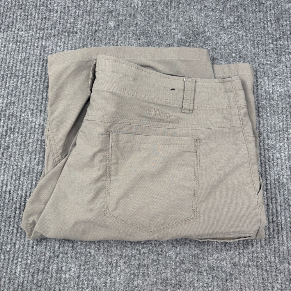Kuhl Renegade Shorts Men 38 Tan Khaki Hiking Outdoor Stretch 5129